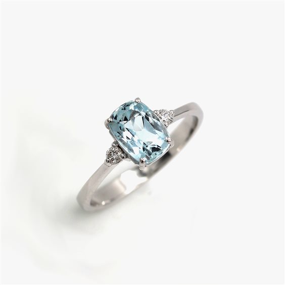 Anillo Gilma Gioielleria  Mujer in Oro Acquamarina 1.33 Ct ANOR-176-286 - ANOR-176-286